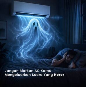 foto ilustrasi AC yang mengeluarkan suara berisik