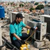 jasa vacum ac tangerang oleh nusantara service ac
