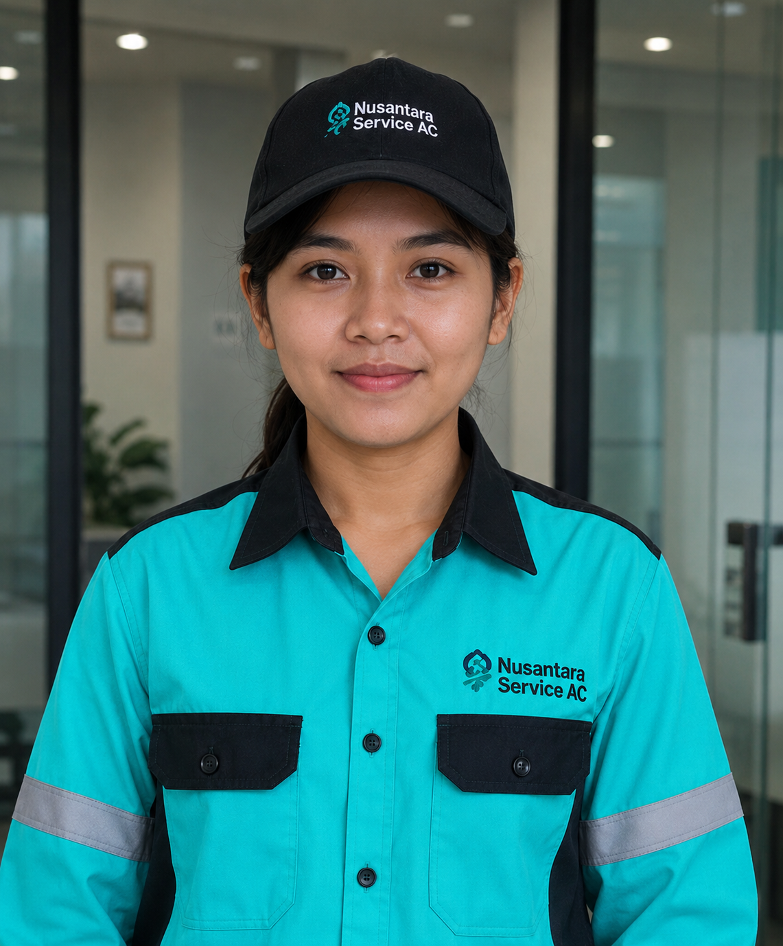 foto team costumer service nusantara service ac jasa sevice ac